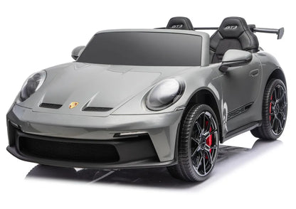 Akumuliatorinis automobilis DK-P911 Porsche GT3 24V pilkas