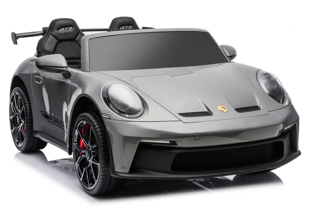 Akumuliatorinis automobilis DK-P911 Porsche GT3 24V pilkas