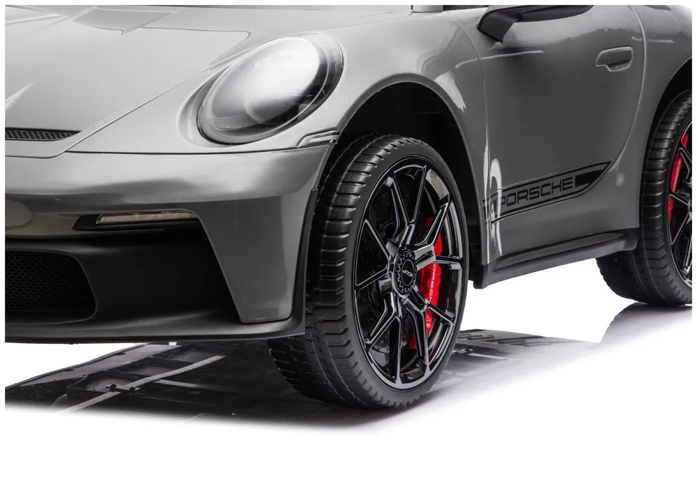 Akumuliatorinis automobilis DK-P911 Porsche GT3 24V pilkas
