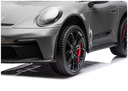Akumuliatorinis automobilis DK-P911 Porsche GT3 24V pilkas