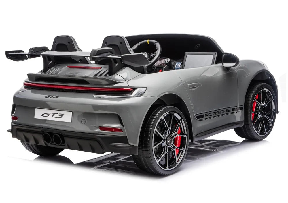 Akumuliatorinis automobilis DK-P911 Porsche GT3 24V pilkas