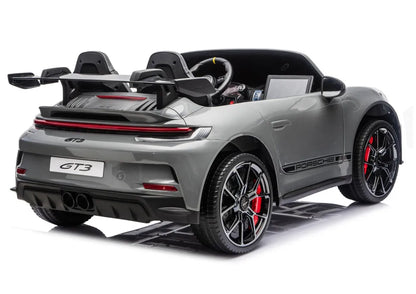 Akumuliatorinis automobilis DK-P911 Porsche GT3 24V pilkas