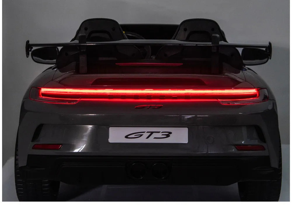 Akumuliatorinis automobilis DK-P911 Porsche GT3 24V pilkas