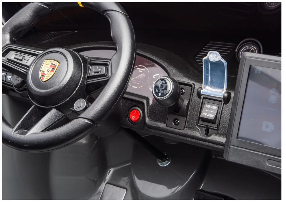 Akumuliatorinis automobilis DK-P911 Porsche GT3 24V pilkas