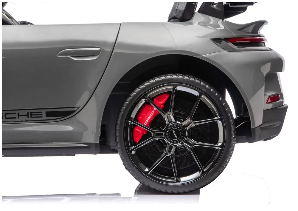 Akumuliatorinis automobilis DK-P911 Porsche GT3 24V pilkas