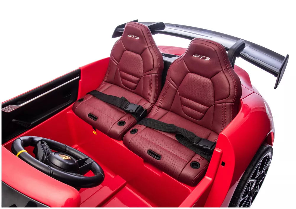 Akumuliatorinis automobilis DK-P911 Porsche GT3 raudonas