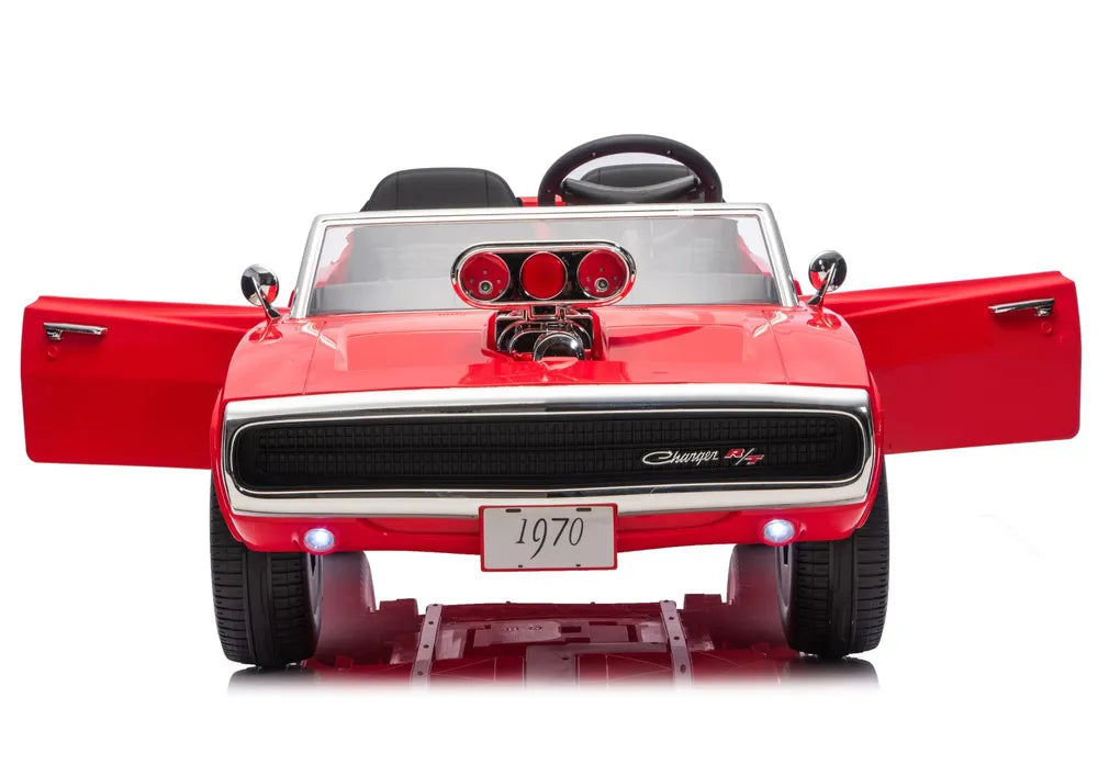 Akumuliatorinis automobilis Dodge Charger R/T DLS-K12 24V7Ah raudonas