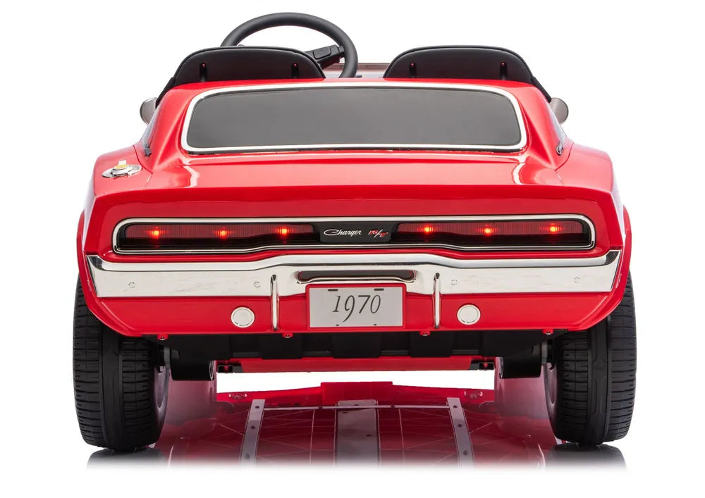 Akumuliatorinis automobilis Dodge Charger R/T DLS-K12 24V7Ah raudonas