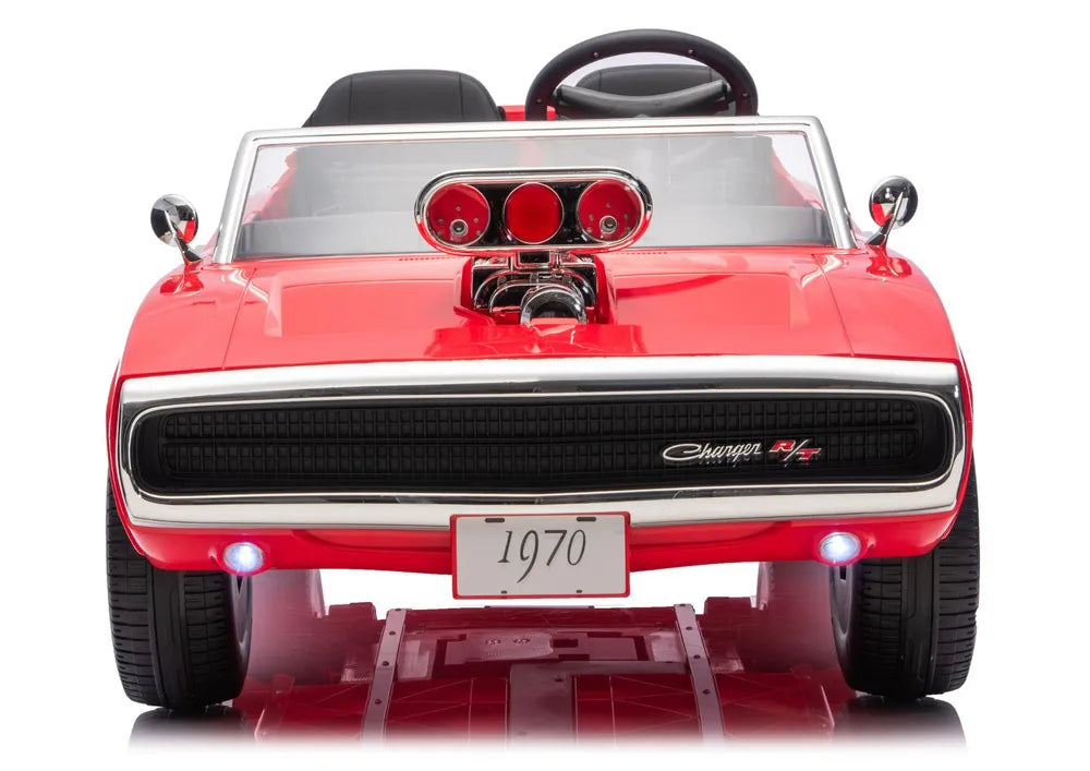 Akumuliatorinis automobilis Dodge Charger R/T DLS-K12 24V7Ah raudonas