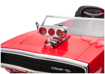 Akumuliatorinis automobilis Dodge Charger R/T DLS-K12 24V7Ah raudonas