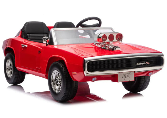 Akumuliatorinis automobilis Dodge Charger R/T DLS-K12 24V7Ah raudonas