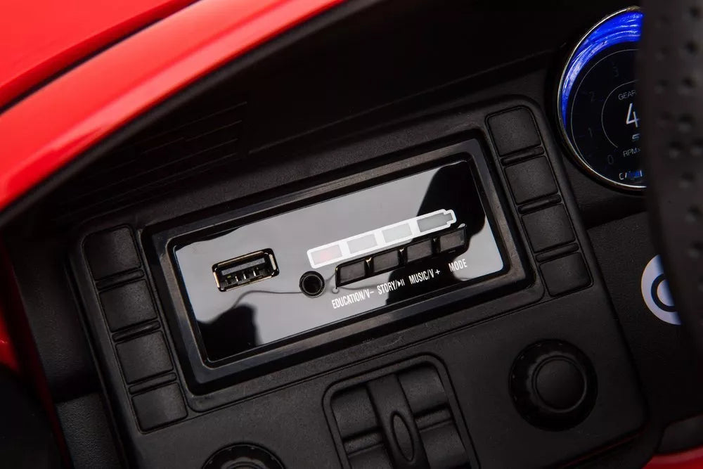 Akumuliatorinis automobilis Ford Mustang GT Drift SX2038 Raudonas