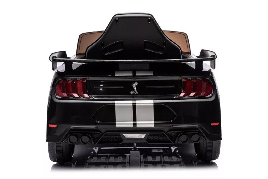 Akumuliatorinis automobilis Ford Mustang GT500 Shelby, juodas