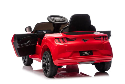 Akumuliatorinis automobilis Ford Mustang Mach-E, raudonas, 24V