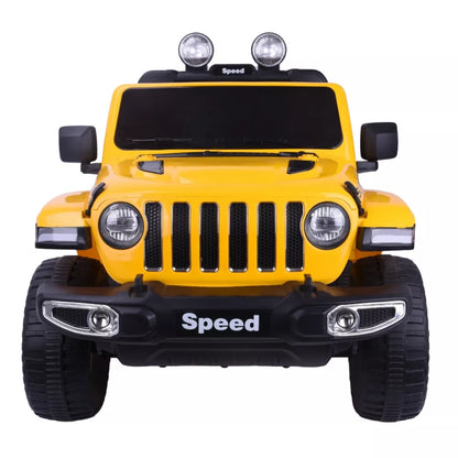Akumuliatorinis automobilis FT-938 geltonos spalvos 4x4