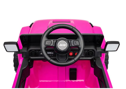 Akumuliatorinis automobilis Jeep Rubicon DK-JWR558 24V rožinis