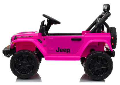 Akumuliatorinis automobilis Jeep Rubicon DK-JWR558 24V rožinis