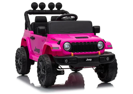 Akumuliatorinis automobilis Jeep Rubicon DK-JWR558 24V rožinis