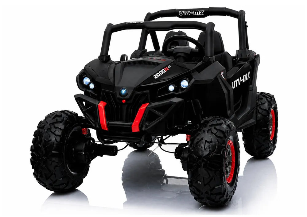 Akumuliatorinis automobilis Jeep XMX603 4X4 juodas