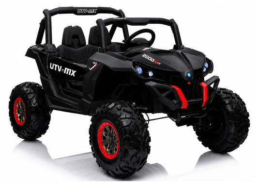 Akumuliatorinis automobilis Jeep XMX603 4X4 juodas