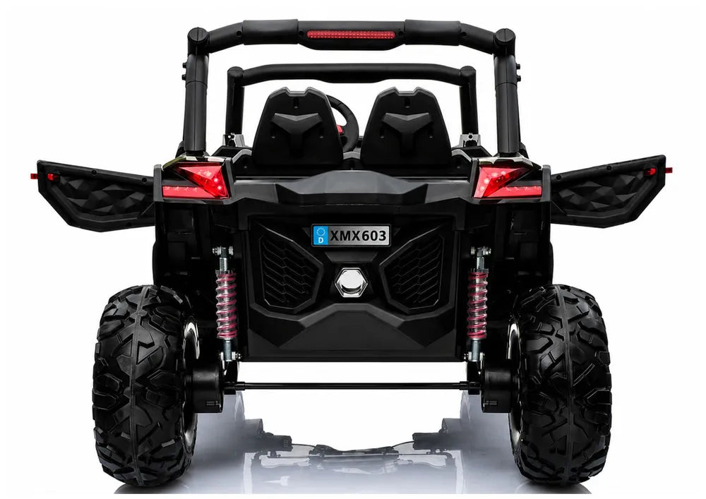 Akumuliatorinis automobilis Jeep XMX603 4X4 juodas