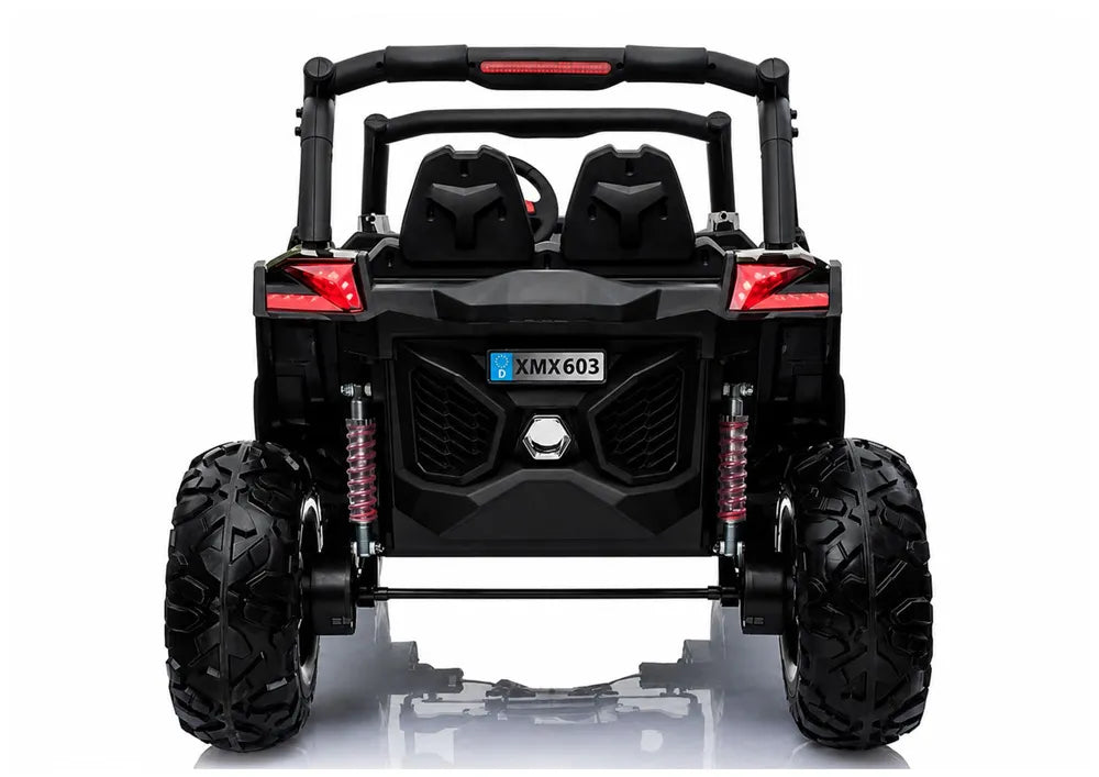 Akumuliatorinis automobilis Jeep XMX603 4X4 juodas