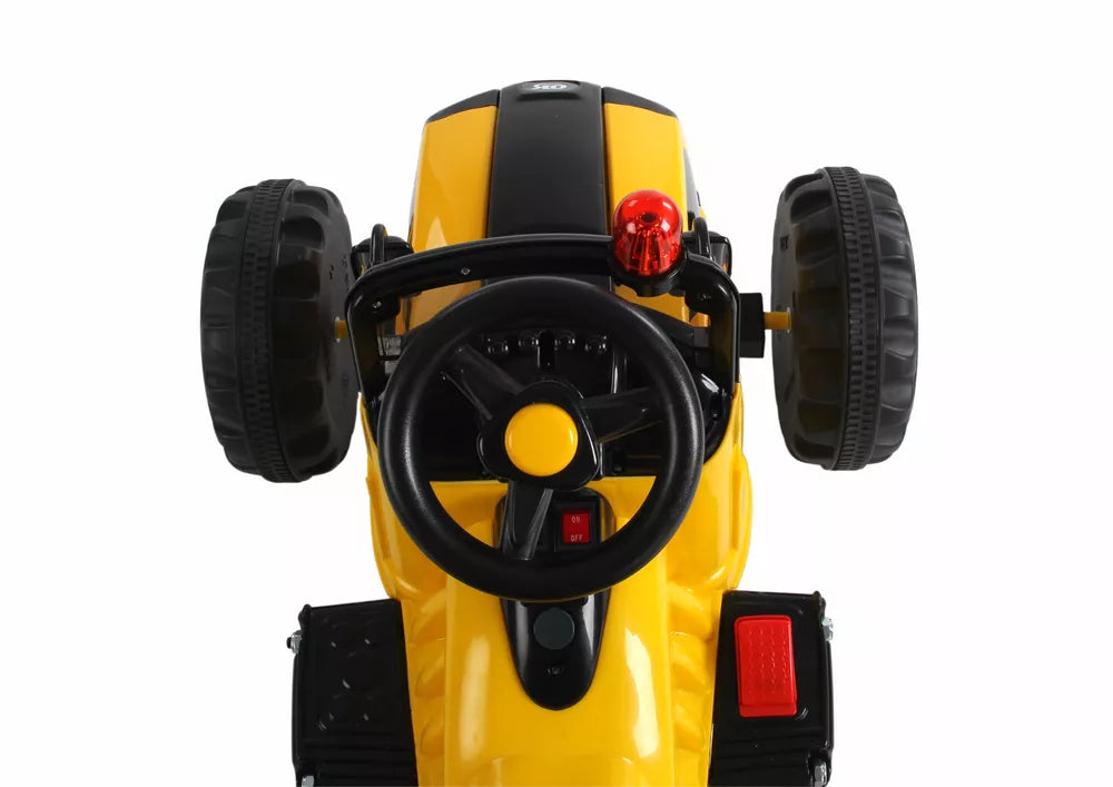 Akumuliatorinis automobilis JS328D geltonas