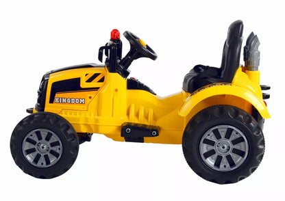Akumuliatorinis automobilis JS328D geltonas