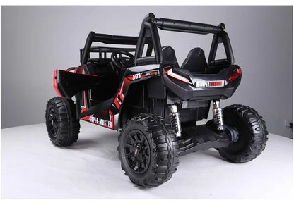 Akumuliatorinis automobilis JS360, raudonas