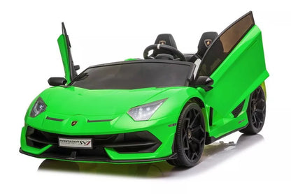 Akumuliatorinis automobilis Lamborghini Aventador SX2028 Baltas