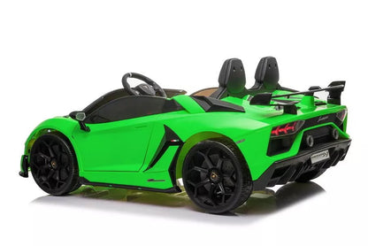 Akumuliatorinis automobilis Lamborghini Aventador SX2028 Baltas