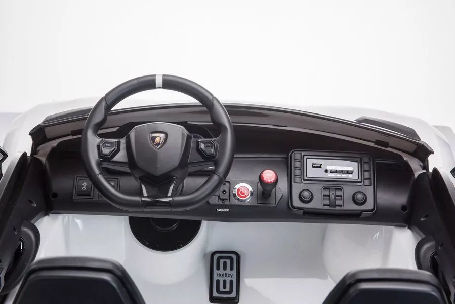 Akumuliatorinis automobilis Lamborghini Aventador SX2028 Geltonas