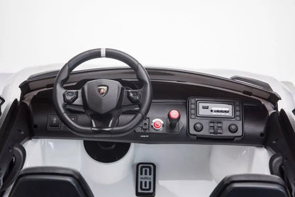 Akumuliatorinis automobilis Lamborghini Aventador SX2028 Geltonas