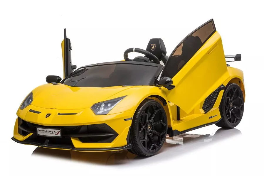 Akumuliatorinis automobilis Lamborghini Aventador SX2028 Geltonas