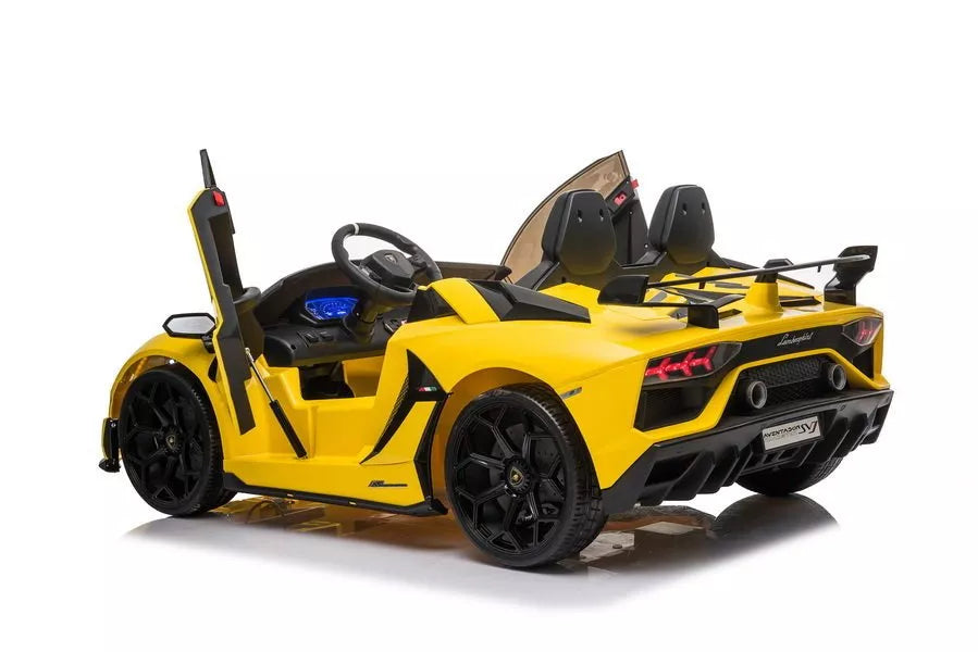 Akumuliatorinis automobilis Lamborghini Aventador SX2028 Geltonas
