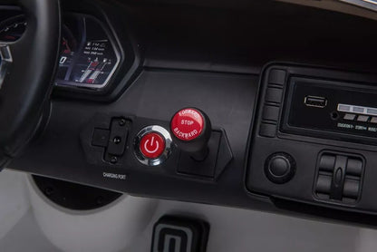 Akumuliatorinis automobilis Lamborghini Aventador SX2028 Geltonas