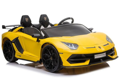 Akumuliatorinis automobilis Lamborghini Aventador SX2028 Geltonas