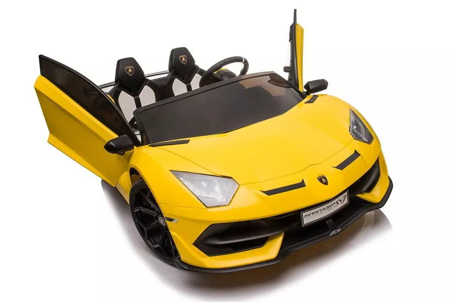 Akumuliatorinis automobilis Lamborghini Aventador SX2028 Geltonas