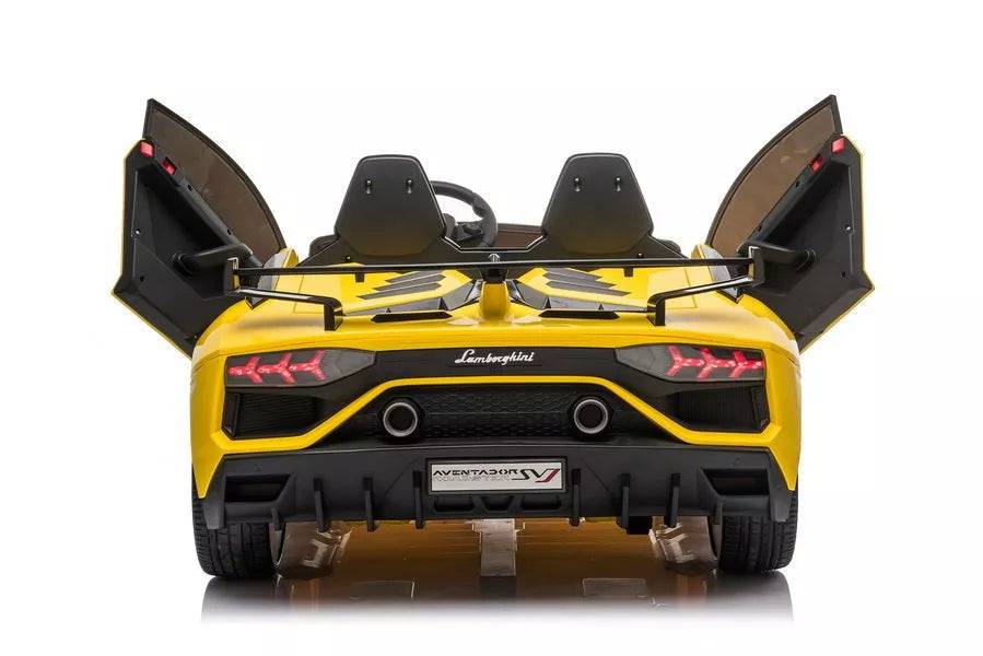 Akumuliatorinis automobilis Lamborghini Aventador SX2028 Geltonas