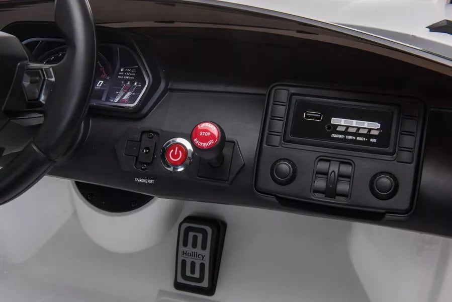 Akumuliatorinis automobilis Lamborghini Aventador SX2028 Geltonas