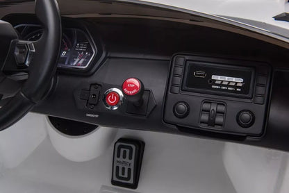 Akumuliatorinis automobilis Lamborghini Aventador SX2028 Geltonas