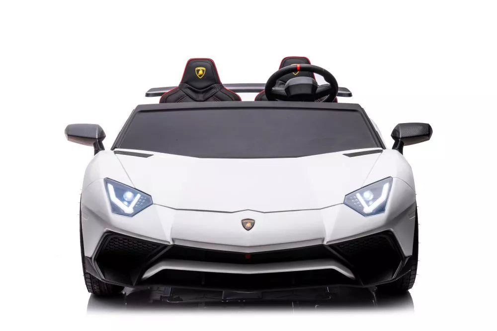 Akumuliatorinis automobilis Lamborghini XXL A8803 Baltas 24V