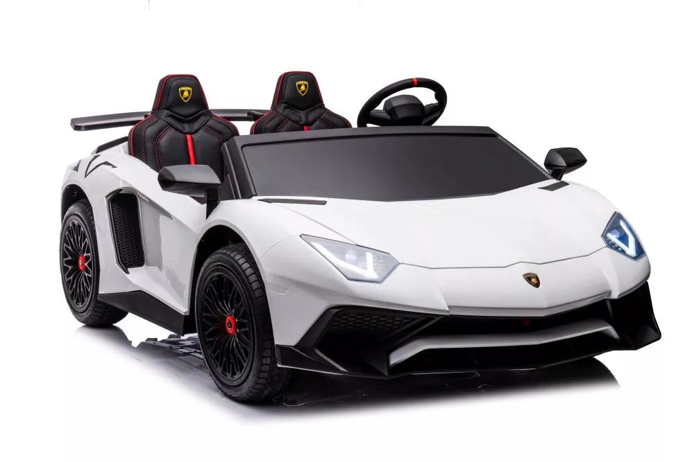 Akumuliatorinis automobilis Lamborghini XXL A8803 Baltas 24V