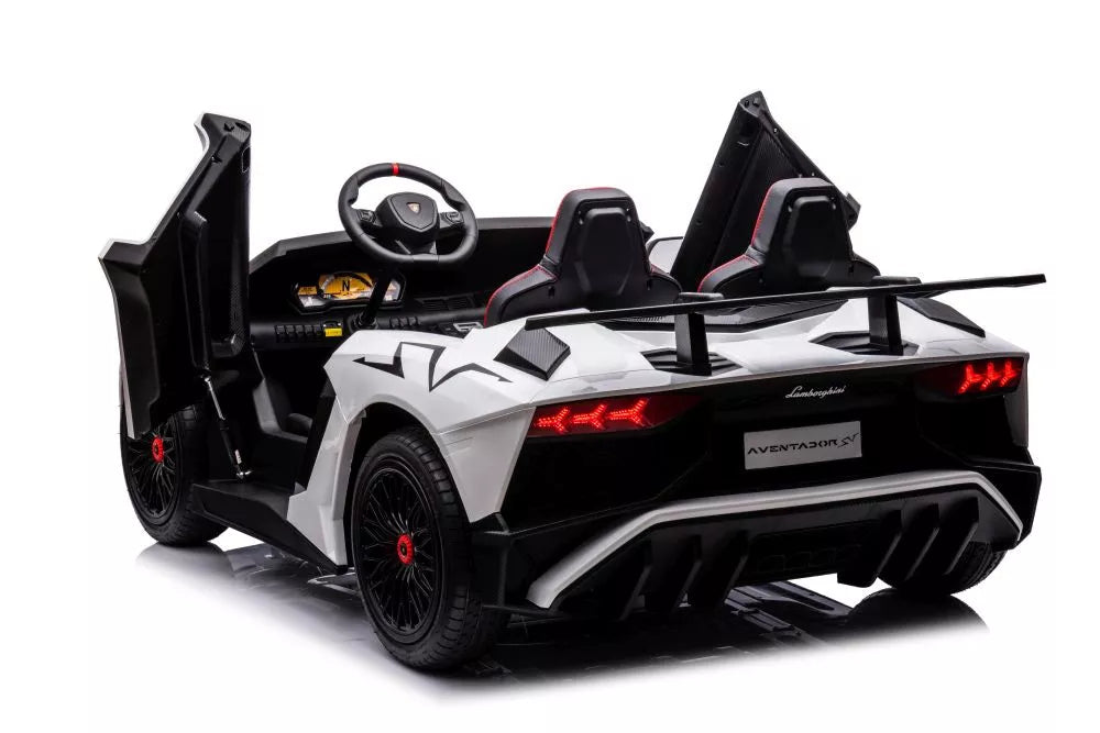 Akumuliatorinis automobilis Lamborghini XXL A8803 Baltas 24V