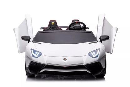 Akumuliatorinis automobilis Lamborghini XXL A8803 Baltas 24V