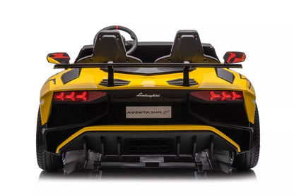 Akumuliatorinis automobilis Lamborghini XXL A8803, geltonas, 24V