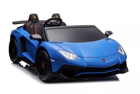Akumuliatorinis automobilis Lamborghini XXL A8803, mėlynas, 24V