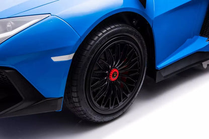 Akumuliatorinis automobilis Lamborghini XXL A8803, mėlynas, 24V