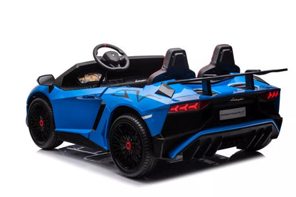 Akumuliatorinis automobilis Lamborghini XXL A8803, mėlynas, 24V