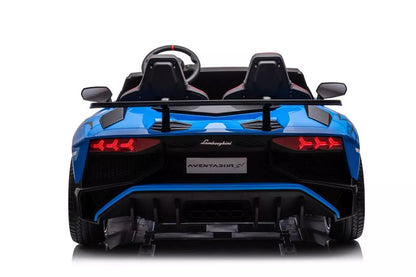Akumuliatorinis automobilis Lamborghini XXL A8803, mėlynas, 24V